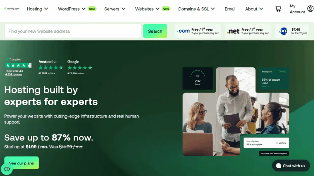 Hosting dot com, anteriormente A2 Hosting