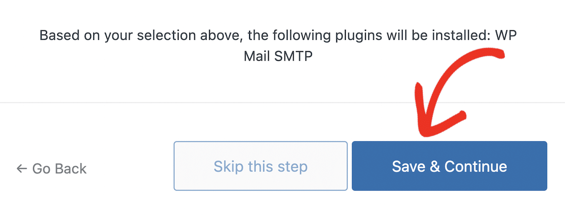 Install WP Mail SMTP from EDD setup wizard