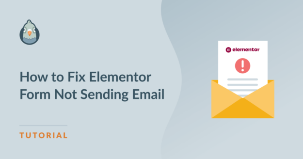 How to fix Elementor form not sending email