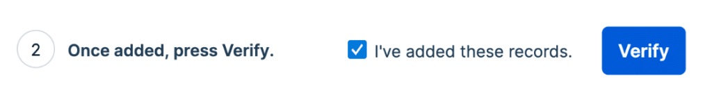 click-verify - WP Mail SMTP Verifying DNS records in SendGrid