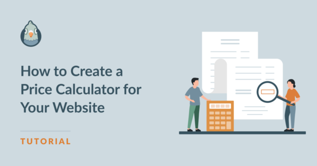 How to create a price calculator for your website