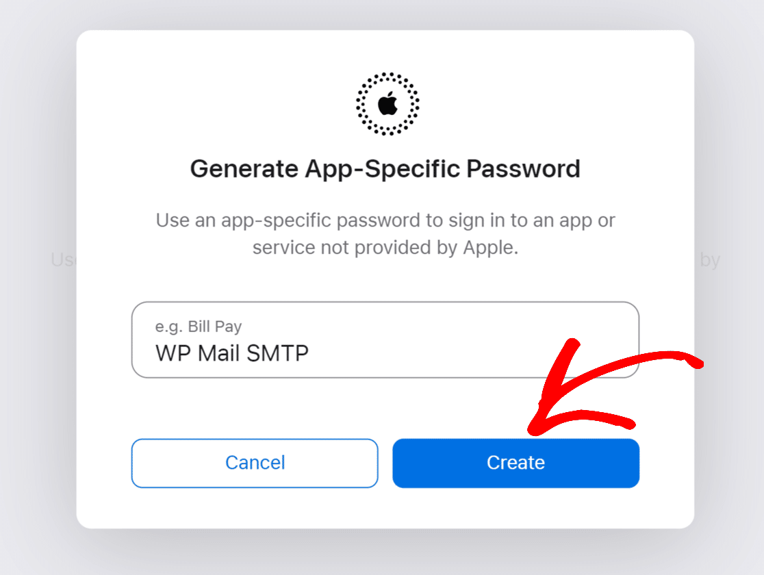 Create app password 