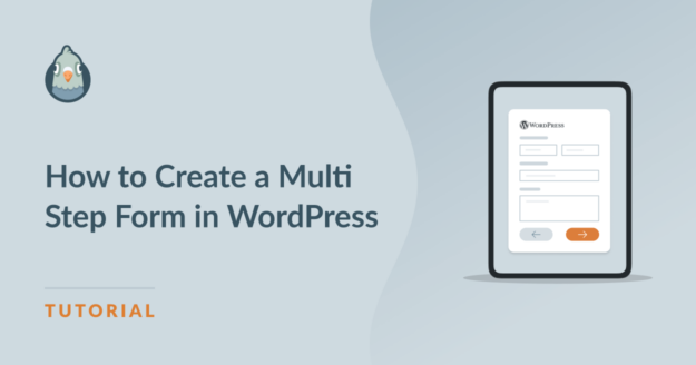 How to create a multi step form in WordPress