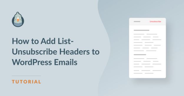 How to Add List-Unsubscribe Headers to WordPress email