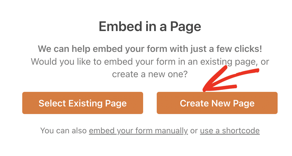 create new page