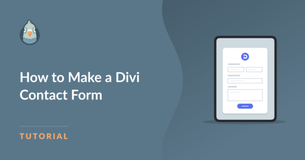 how to make a divi contact form