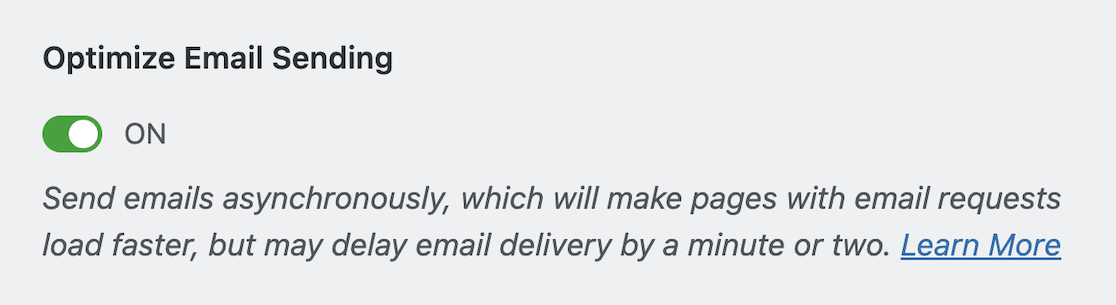 Optimized Email Sending