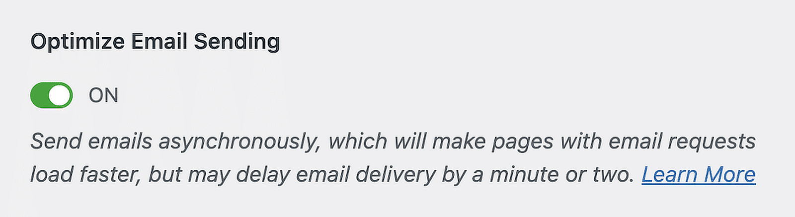 optimize email sending