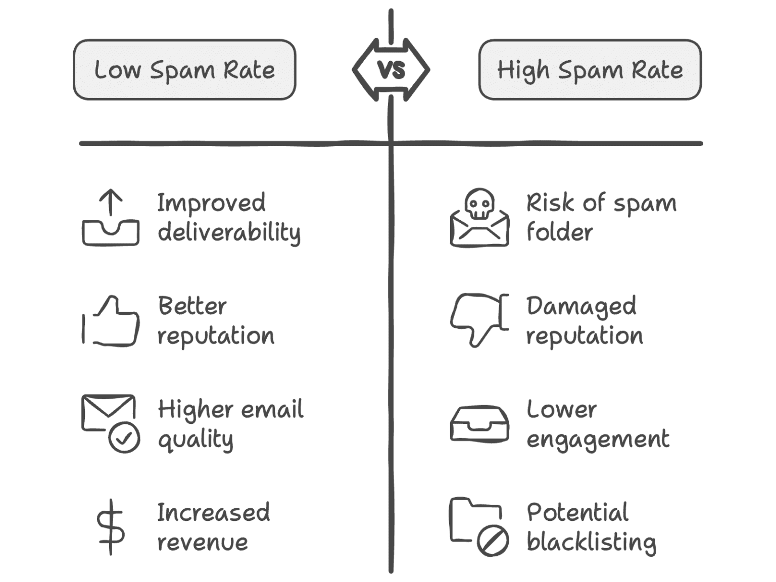 Spam R2 Controler Understanding Email Spam Rate Thresholds