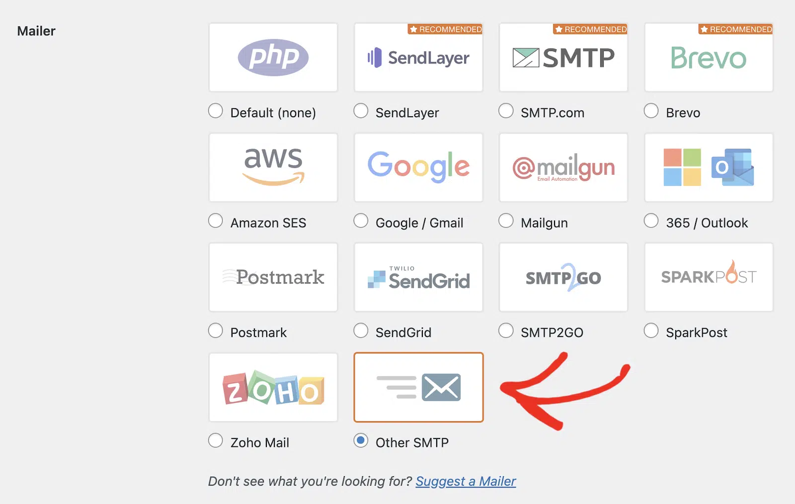 Other SMTP