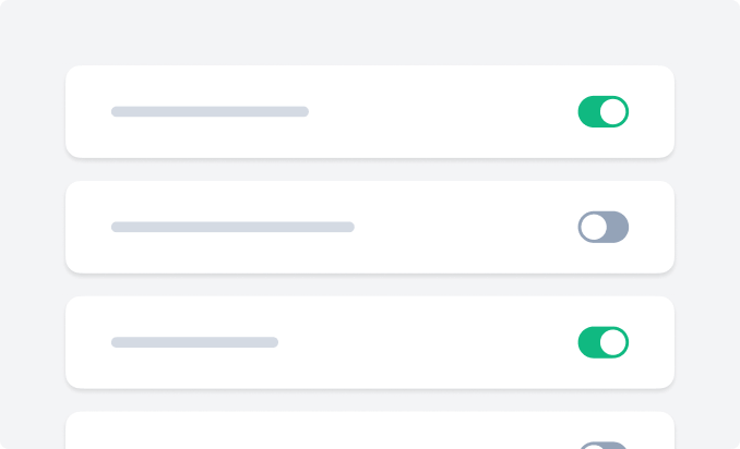 Illustration of email controls