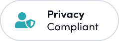 Privacy compliant badge