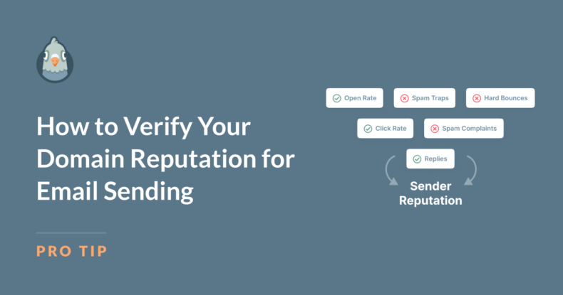 how to verify your domain sending reputation