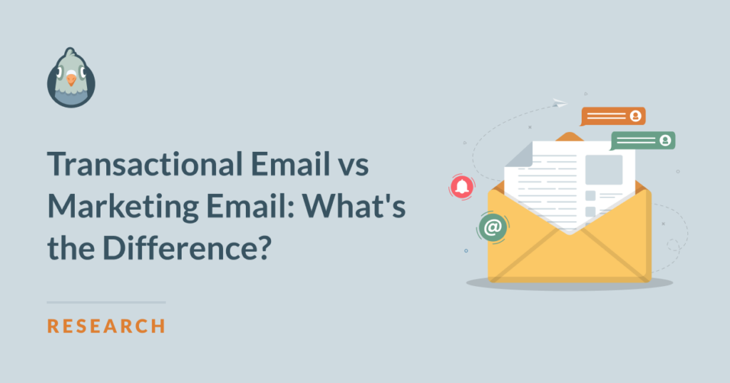 transactional email vs marketing email