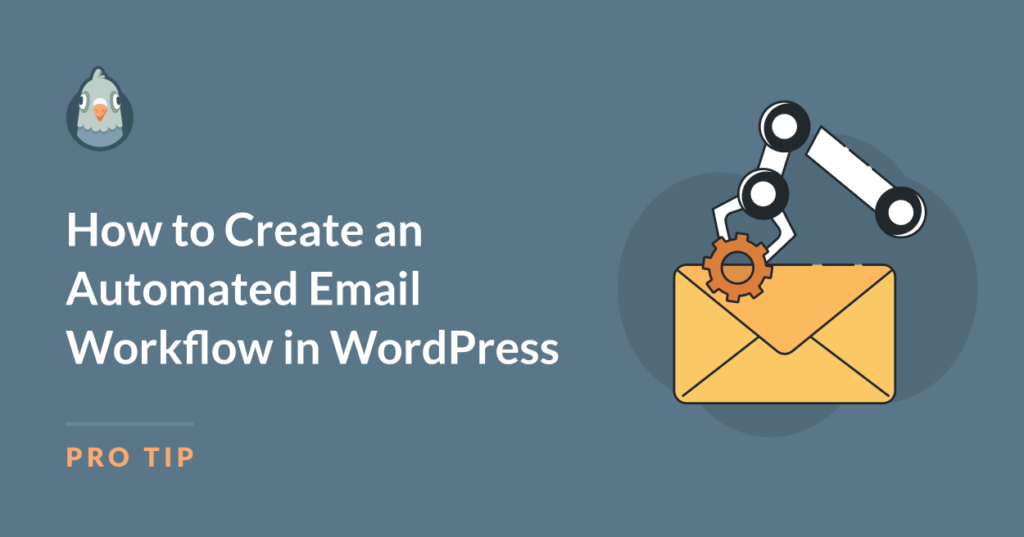 how to create an automated email workflow in wordpress