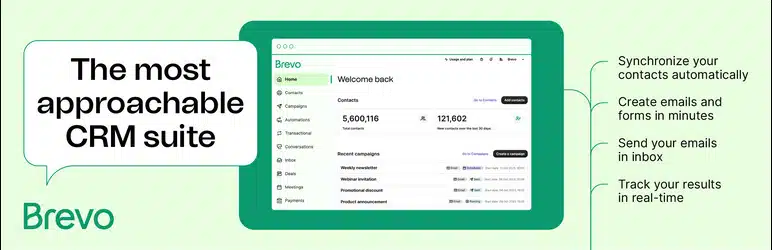 Brevo email plugin for WordPress