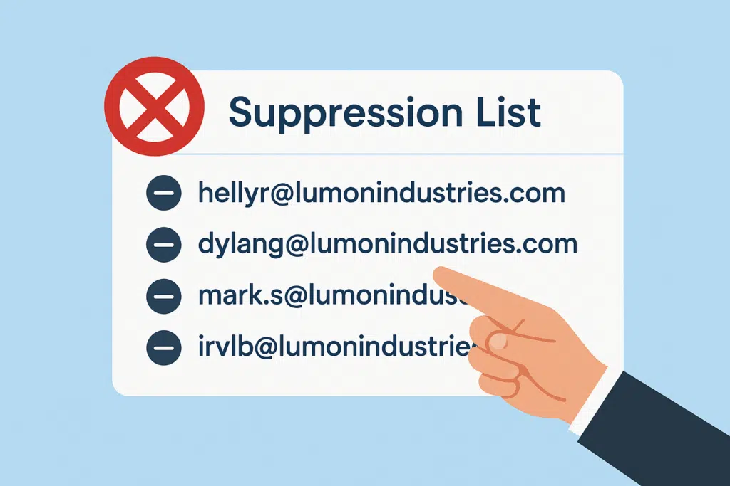Email Suppression List