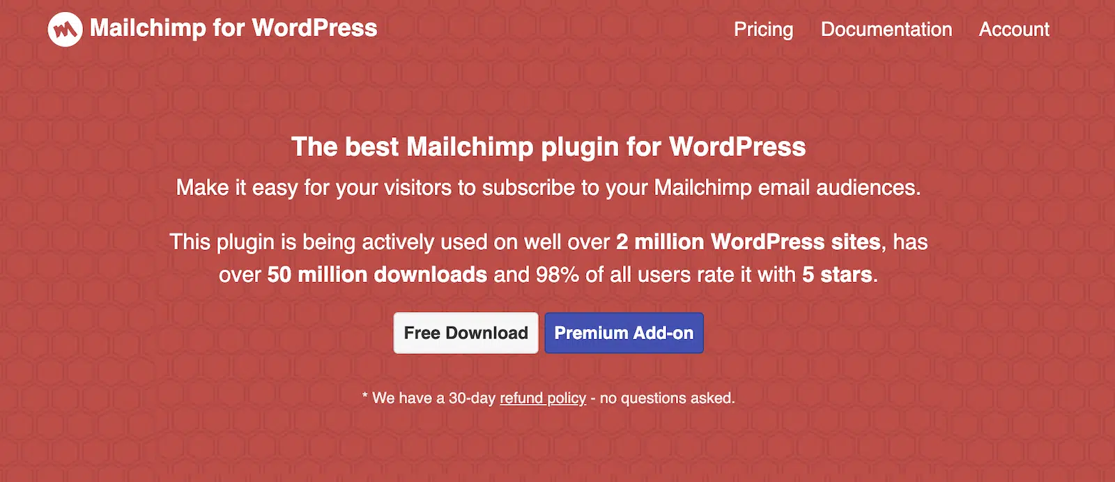 Mailchimp para WordPress (MC4WP)