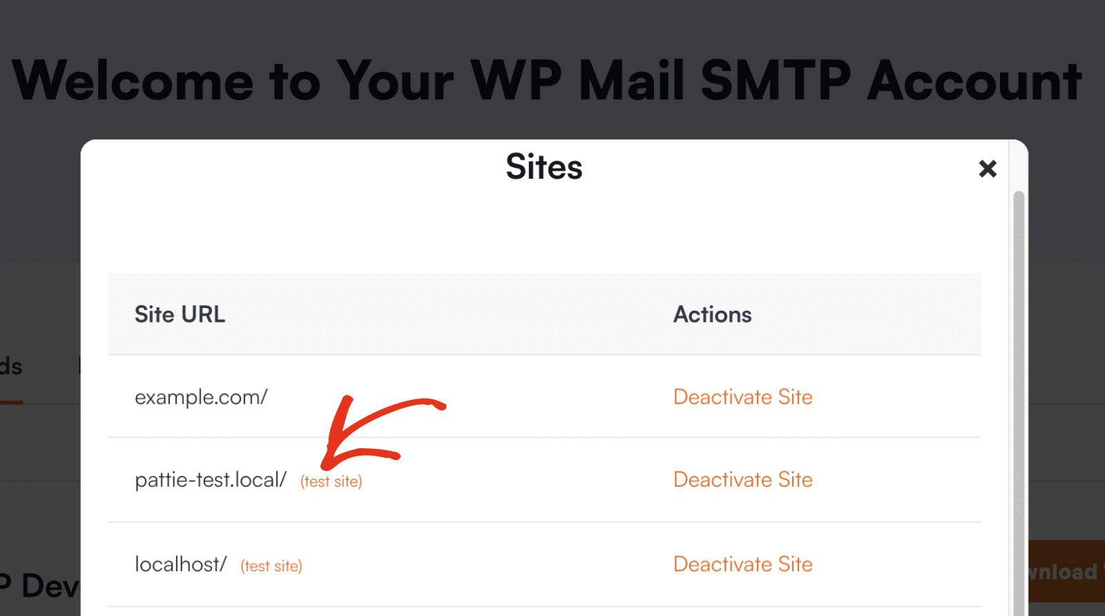 test-email - WP Mail SMTP Local de ensaio