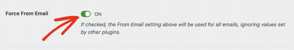 force-from-email - WP Mail SMTP Forçar a partir do e-mail