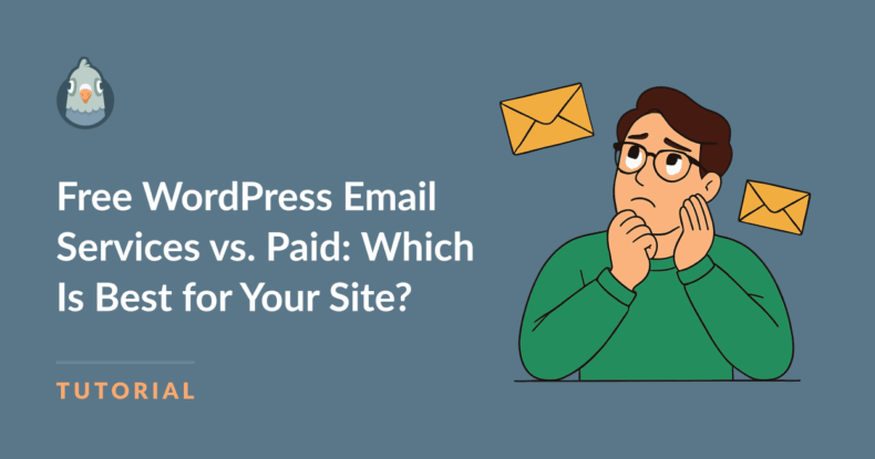 Serviços de e-mail WordPress gratuitos vs pagos