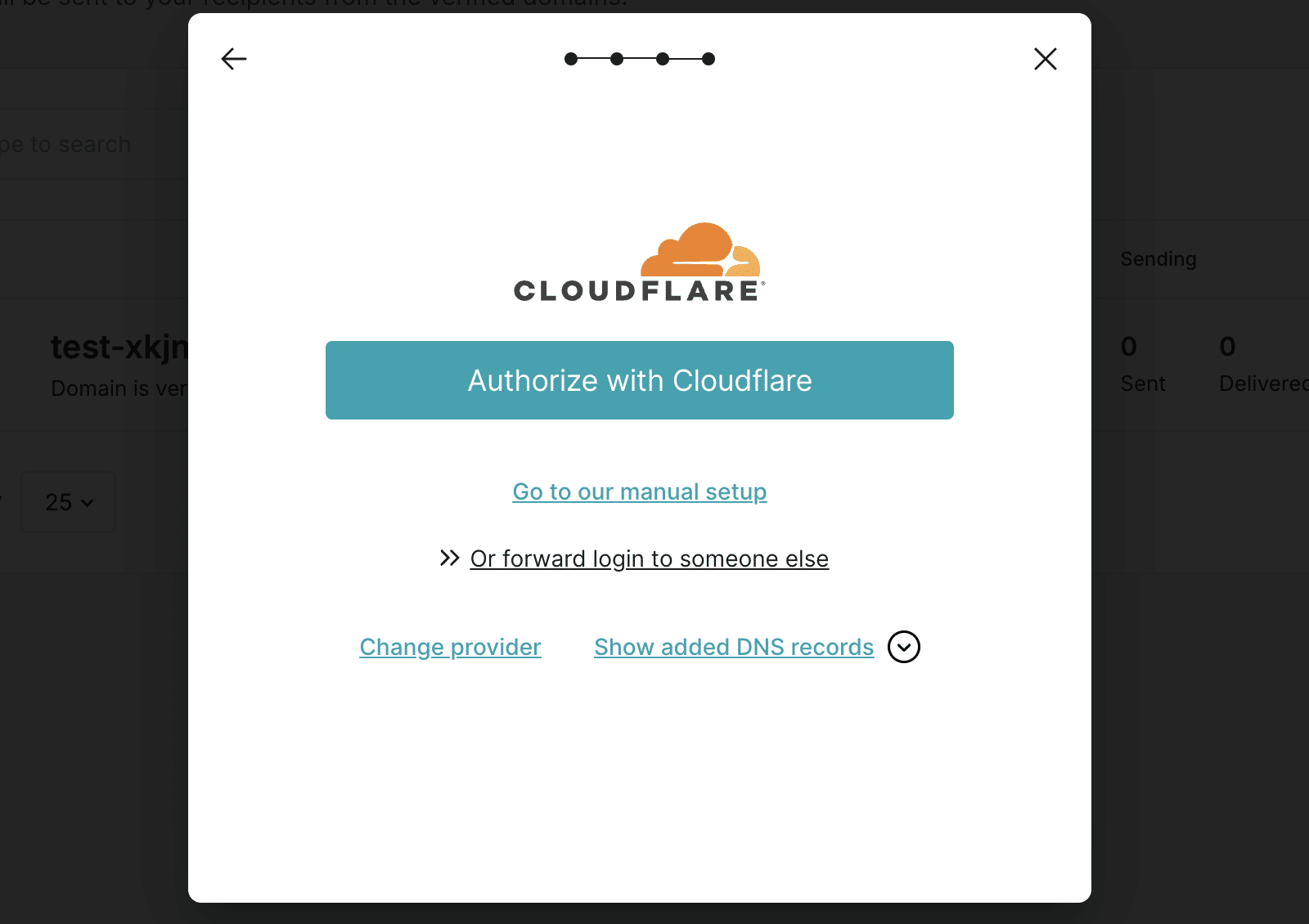 Domain verification options