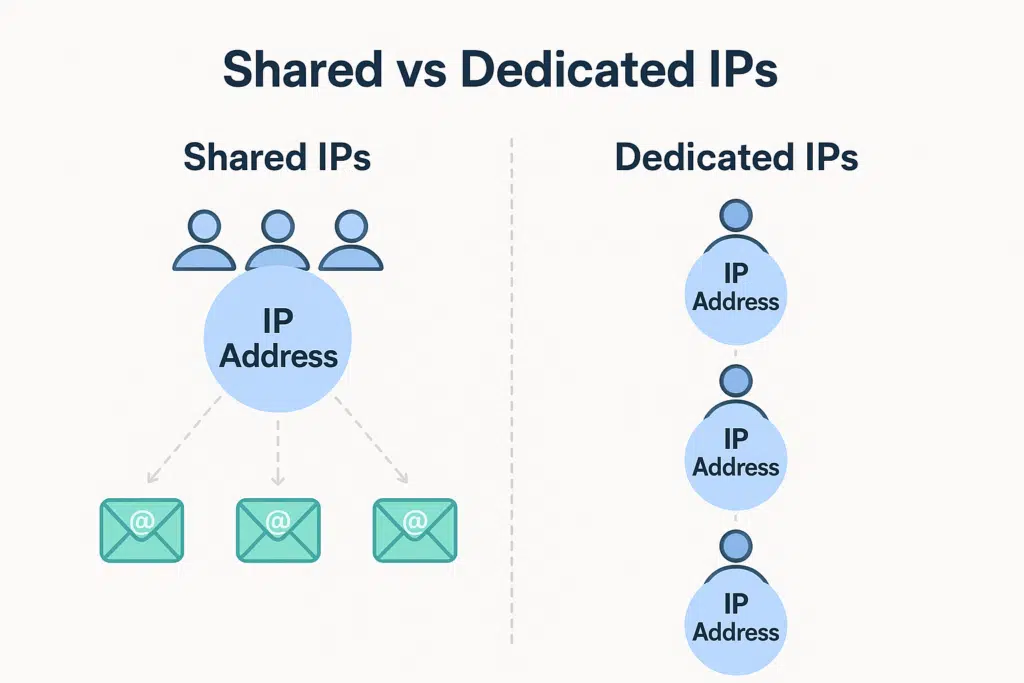 Shared vs Dedicated IPs