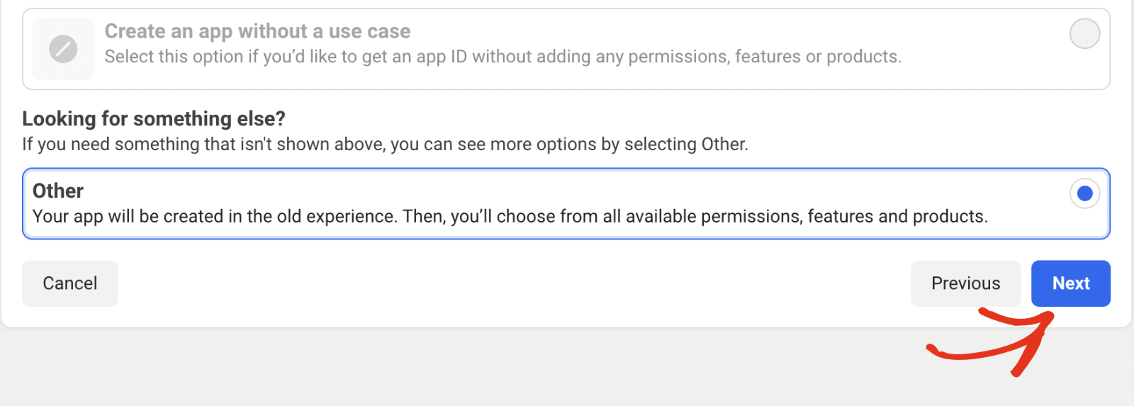 Select Other use cases
