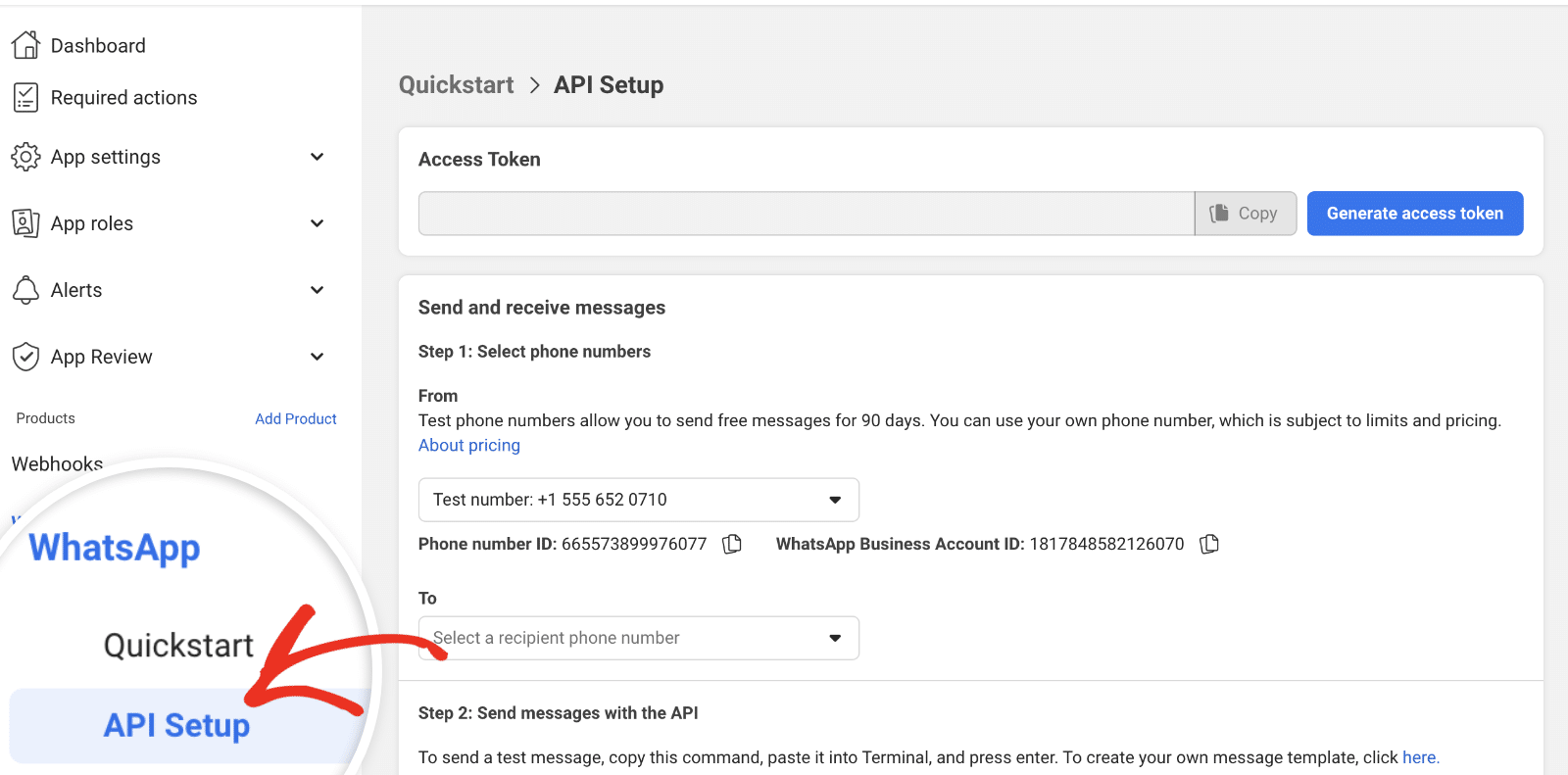 WhatsApp Business API Setup