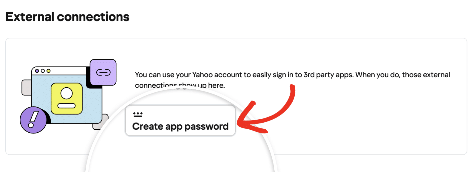 Generate App Password in Yahoo