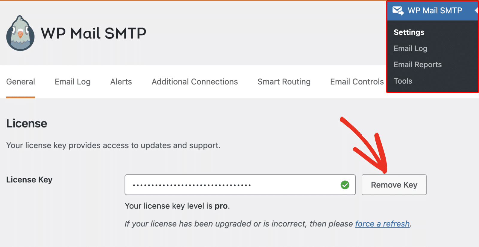 Disattivare il tasto
