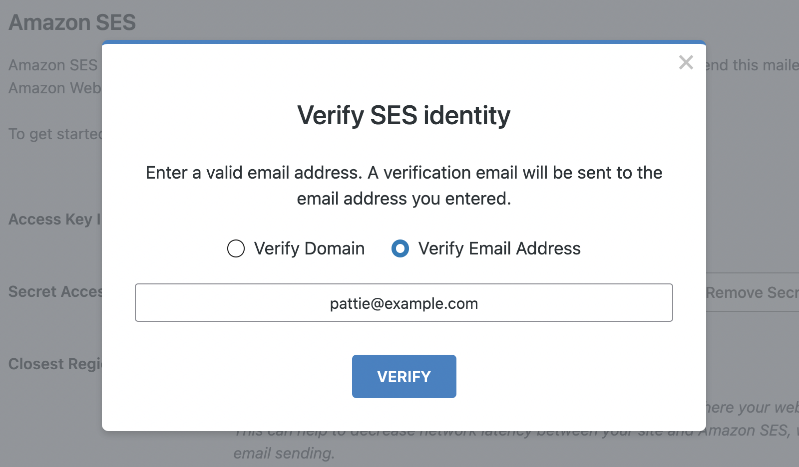 Verify a Single Email Address Verifying a single email address in WP Mail SMTP